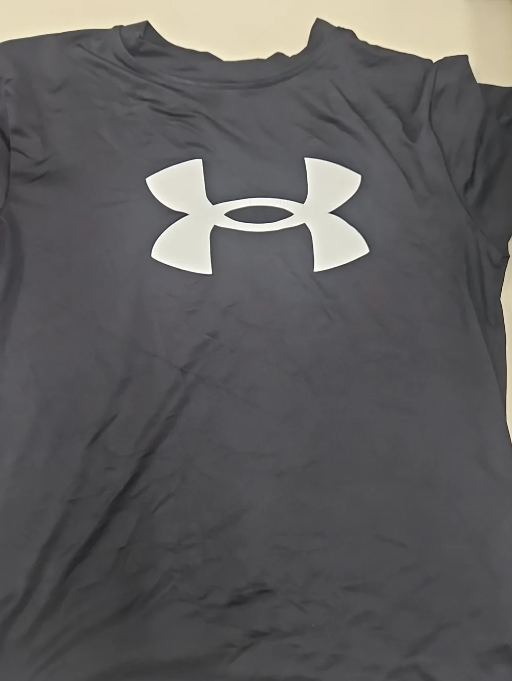 Under Armour Swim Top with White Logo